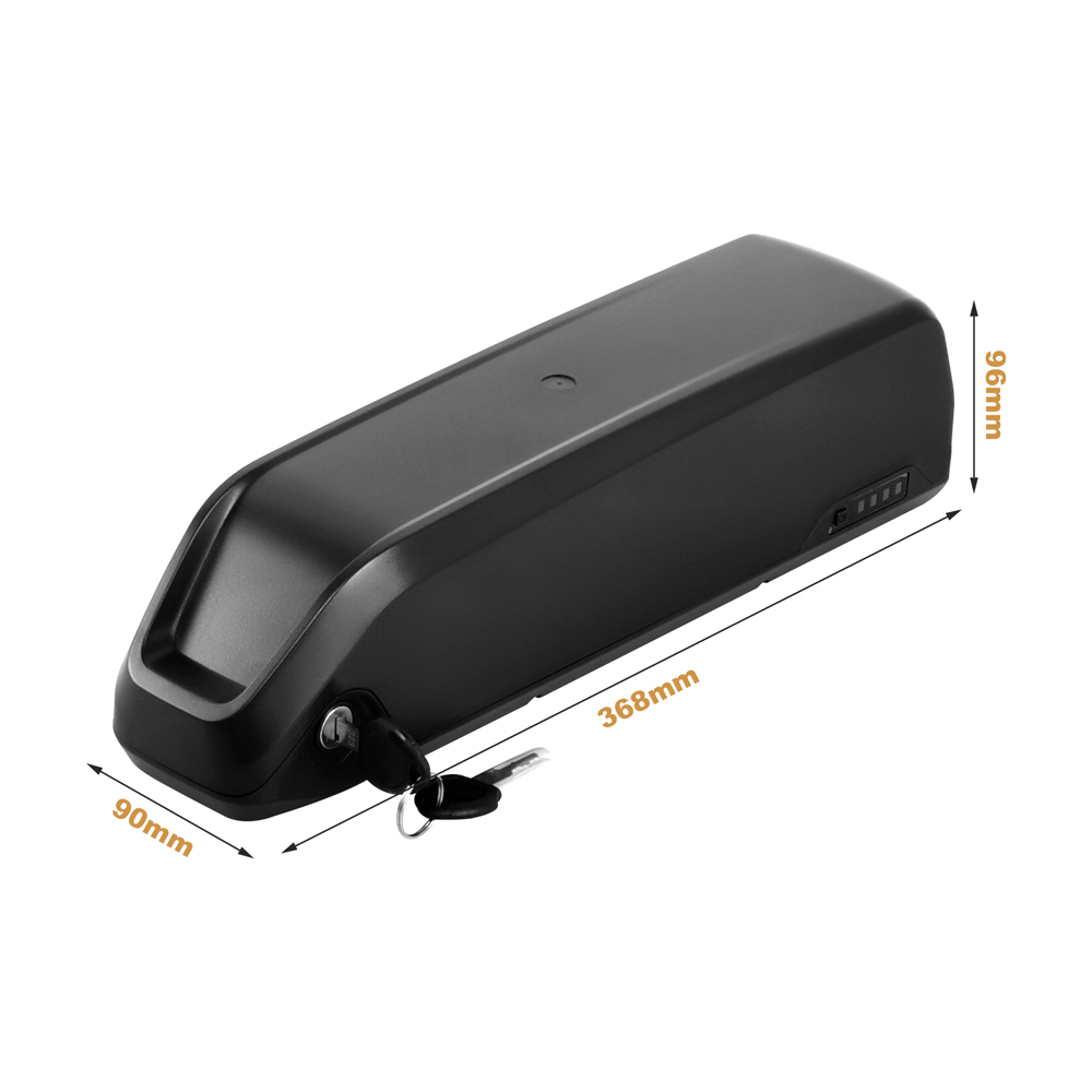 Ebike Battery 48V 52V 10.4Ah 14Ah 36V 13Ah 17.5Ah Down Tube Electric Bicycle Lithium-Ion Battery for 200-1000W Motor, 30A BMS Totguard, Safe Lock, Led Indicator Light, with E Bike Charger