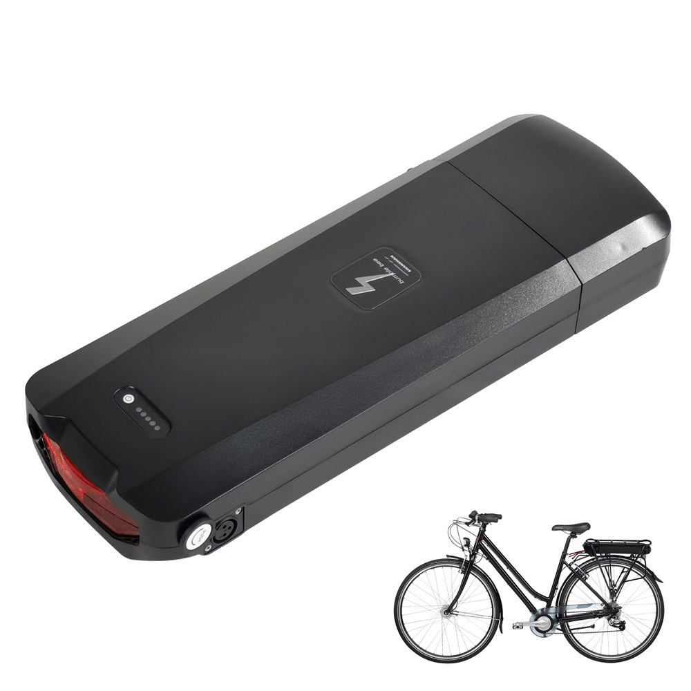 E-Bike Battery 36v 48v 52v Rear Rack Replacement Electric Bicycle Battery for BAFANG Voilamart AW Ebikeling Pexmor L-Fater Ebike 250w 500w 750w 1000w Motor with E Bike Batteries Charger