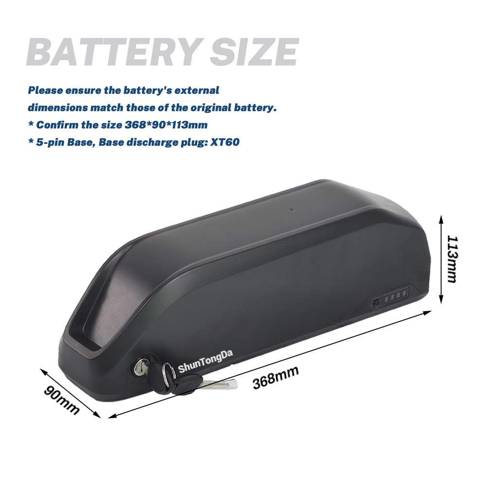Ebike Battery Replacement 36V 48V 52V Polly Lithium Ion Batteries Fit for Electric Bike Motorcycle Tricycle 500W 750W 1000W Motor E-Bike Conversion Kit with Battery
