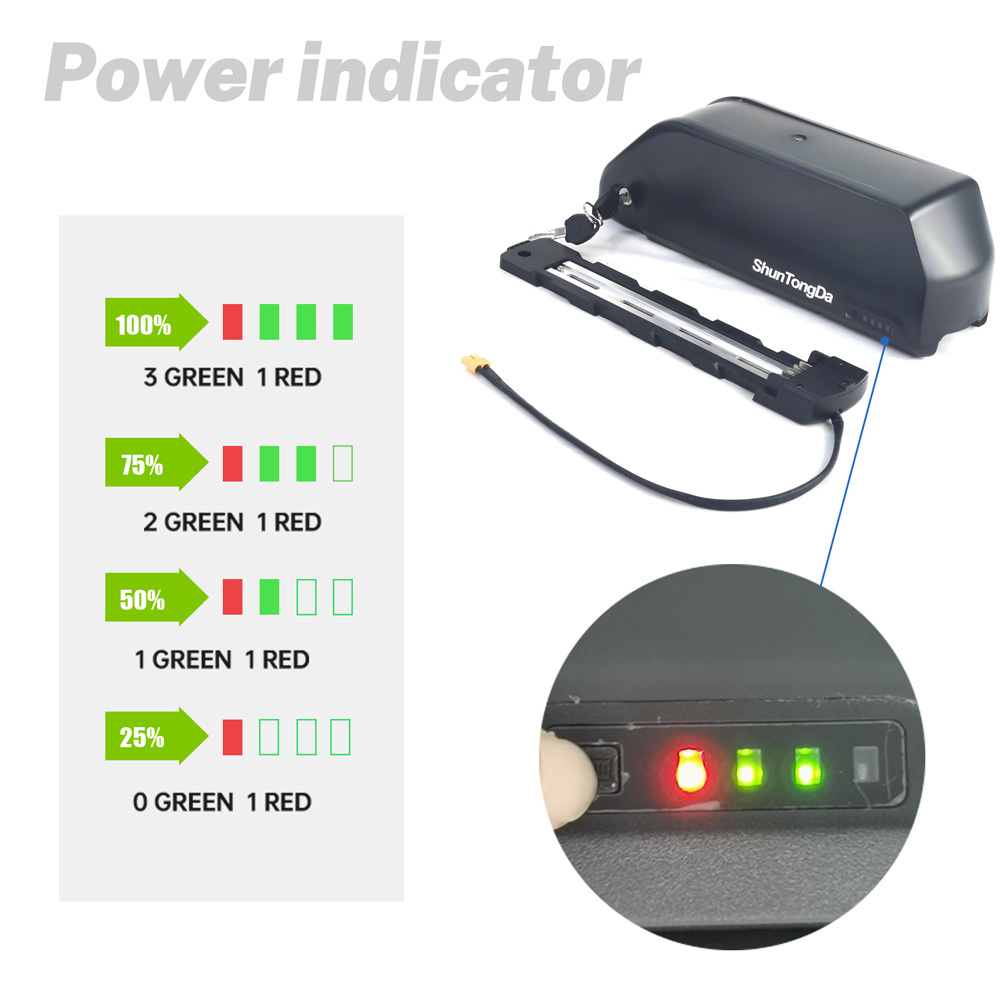 36V 48V 52V 20Ah Ebike Battery 21700 Cells Lithium Ion E-Bike Battery for BAFANG Voilamart AW Ebikeling Pexmor L-Fater 0-1500W Hub Motor Electric E Bike Conversion Kit with W/Charger & 40A BMS