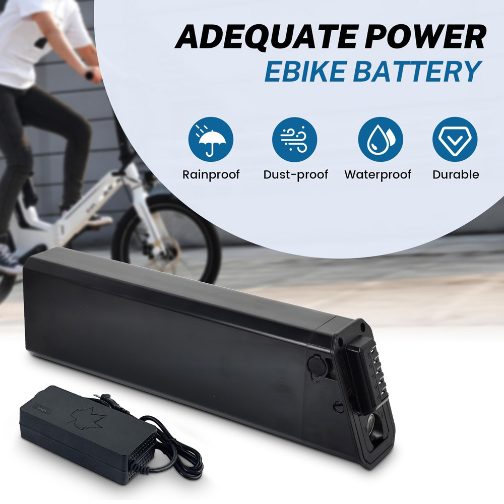 Folding Ebike Battery Replacement Fit for Jetson Haze HA318 PJHAZE-BTK 48V 10.5Ah 18650 Lithium Rechargeable Battery Pack 1000w Foldable E-Bike Batteries