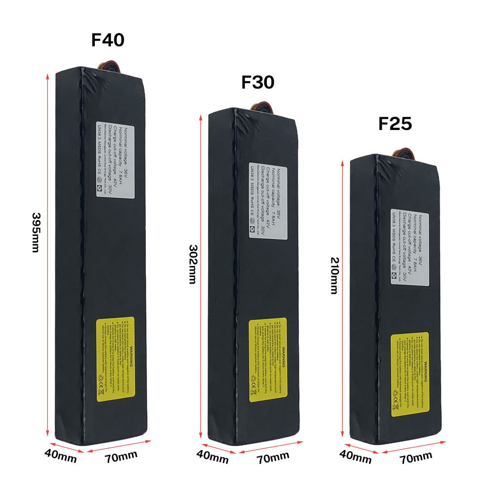 Electric Scooter Battery 36V 7800mah Rechargeable Lithium Battery Pack Replacement for Ninebot F25/F30/F40 Electric Scooter Li-Ion Battery Accessories with Communication