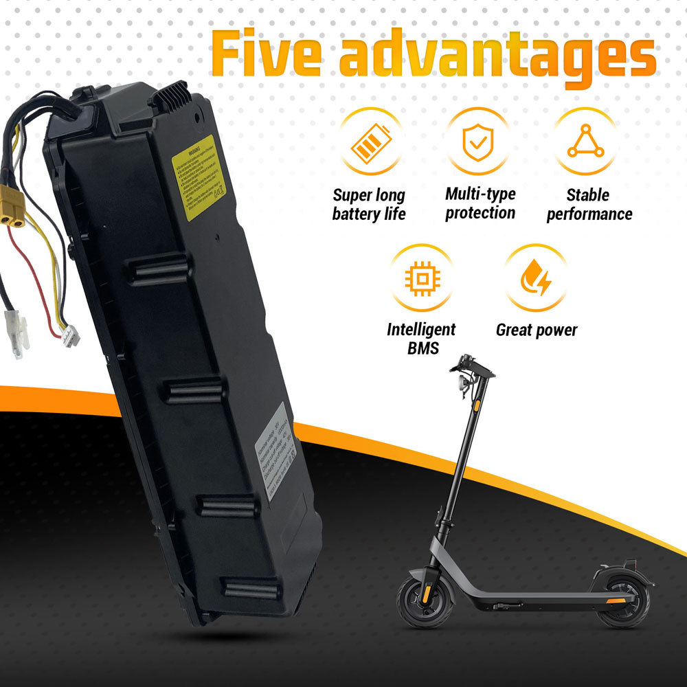 36V 15.3Ah 18650 Lithium Rechargeable Battery Replacement for Original The Segway Ninebot MAX G30P & MAX G30LP & MAX G30D Electric Kick Scooter with Communication
