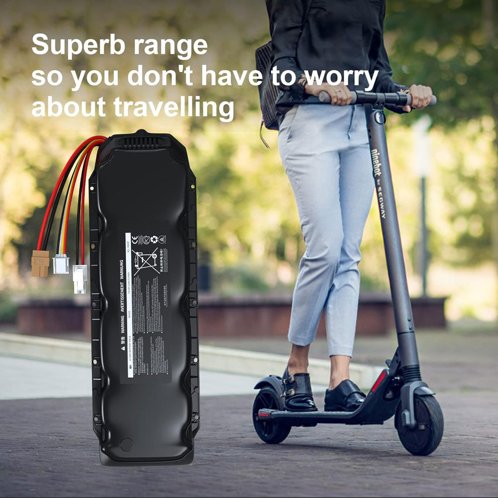 36V 15.3Ah 18650 Lithium Rechargeable Battery Replacement for Original The Segway Ninebot MAX G30P & MAX G30LP & MAX G30D Electric Kick Scooter with Communication