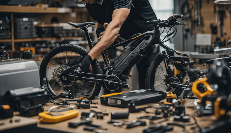 Electric bike battery