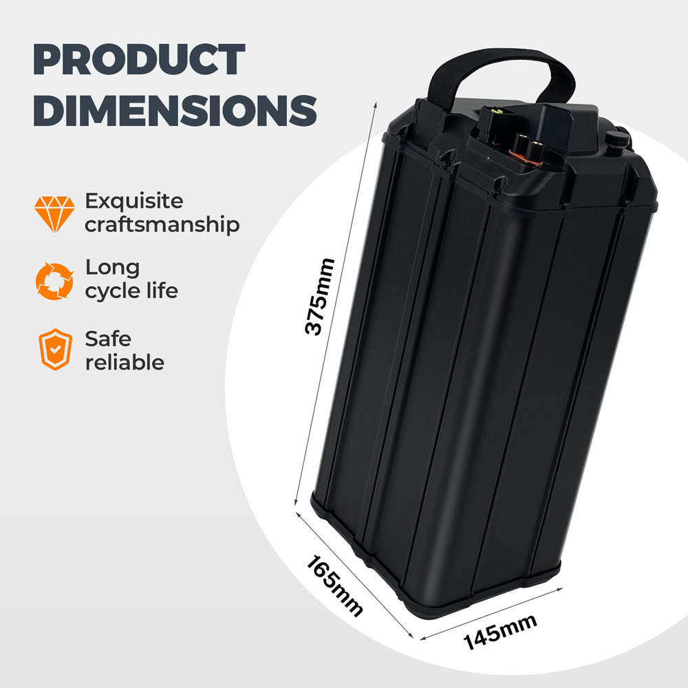60V 34Ah 40Ah Electric Motorcycle Battery Replacement for SURRON LIGHT BEE X 6000W Peak Power, Range 75 km at 40 km/h, ideal for extended adventures