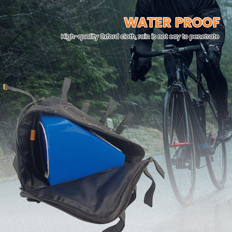 60V 40Ah Ebike Battery Triangle High Capacity Grade a 21700 Samsung 50S cells 72V 30Ah Electric Bike Battery Triangle Waterproof Bag 100A 150A BMS for 3000W 5000w Motors