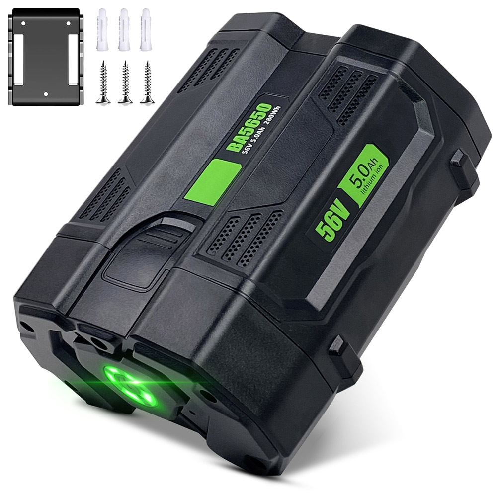 56V 5Ah 7.5Ah BA2800 Replacement for EGO 56V Battery BA2800 BA4200 Conpatible with EGO 56 Volt CS1604 CS1804 CS1403 HT2400 LB6504 Power Tools