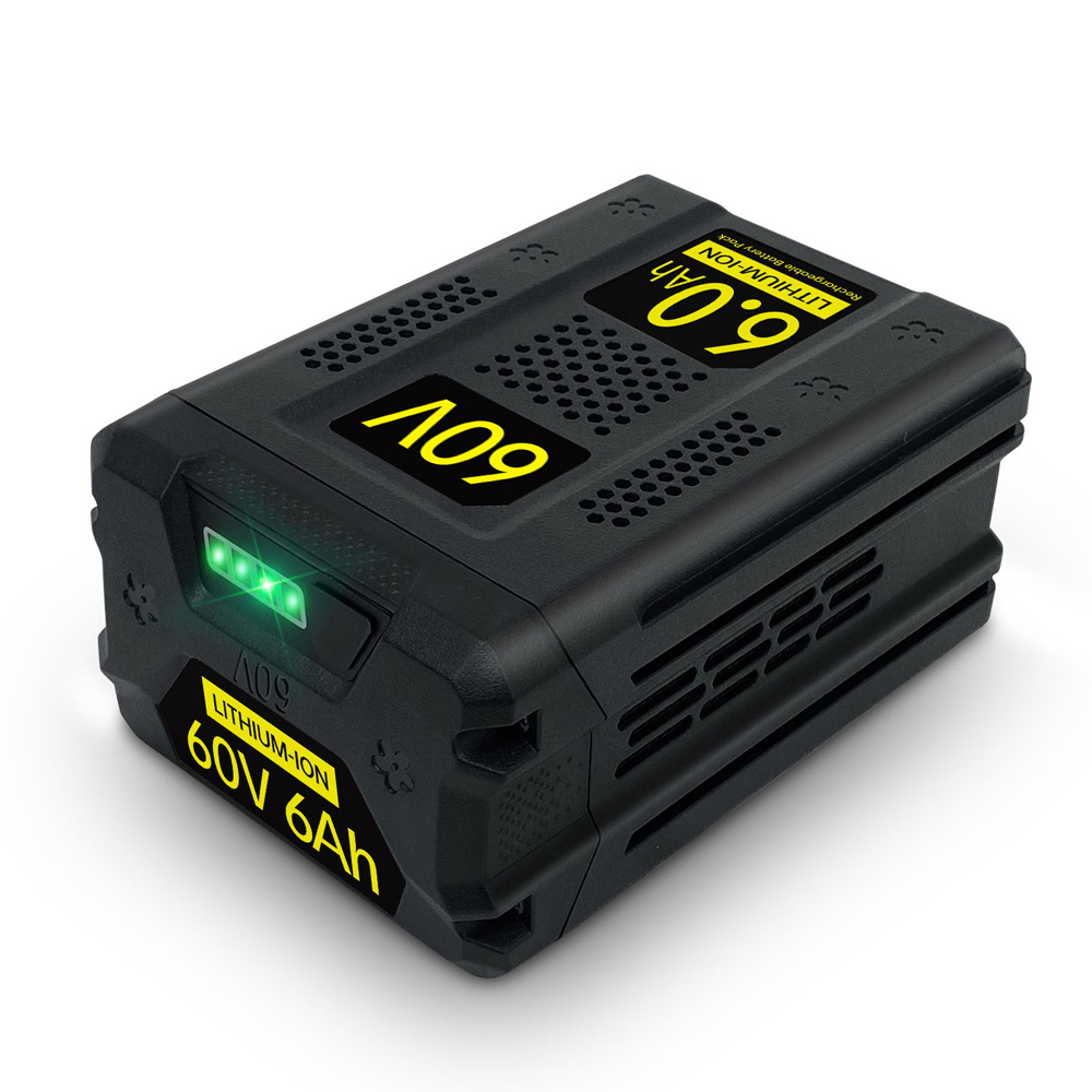 New Upgraded 60V 5.0Ah 6.0Ah Batteries Compatible with Greenworks 60V Battery LB60A03 LB60A02 LB60A00 Replacement for 75+ Green Works 60 Volt Tools & Greenworks Pro Battery