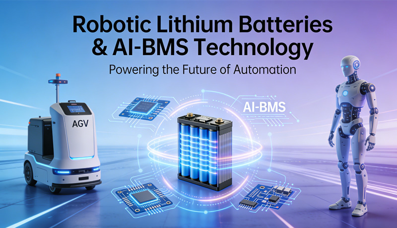 How to Solve Robotic Power Challenges? Lithium Batteries & Synergy Solutions for AGV & Humanoid Robots