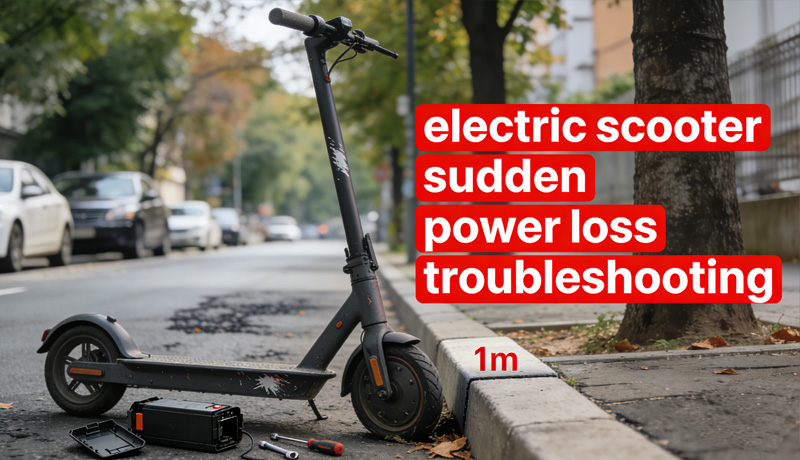Why Did My Electric Scooter Suddenly Lose Power and Stop Moving? A Quick Troubleshooting Guide