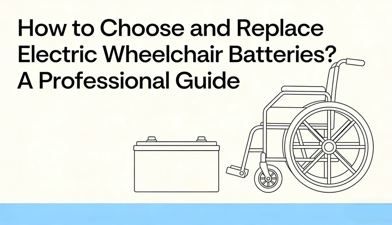 How to Choose and Replace Electric Wheelchair Batteries? A Professional Guide