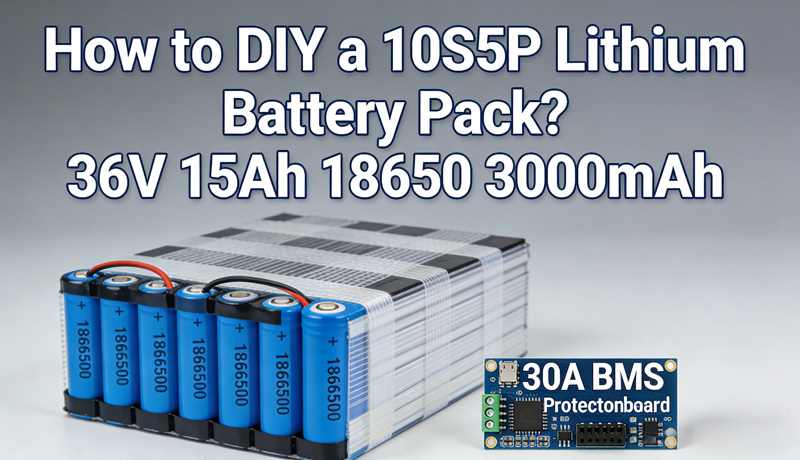 How to DIY a 10S5P Lithium Battery Pack? 