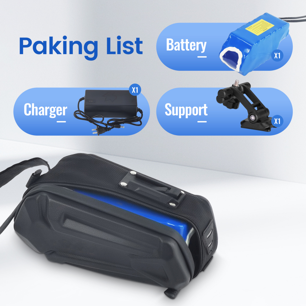 48v 36v ebike Battery 10Ah lithium ion Waterproof Li ion Batteries pack for 250W-750W Motorcycle scooter Bicycle akku batteries