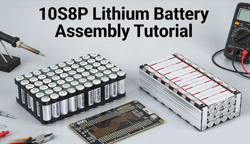 How to Build a 10S8P Battery Pack? (80 Samsung 18650 3500mAh Cells)