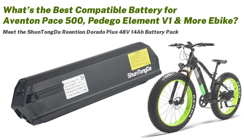 What’s the Best Compatible Battery for Aventon Pace 500, Pedego Element V1 & More Ebike?