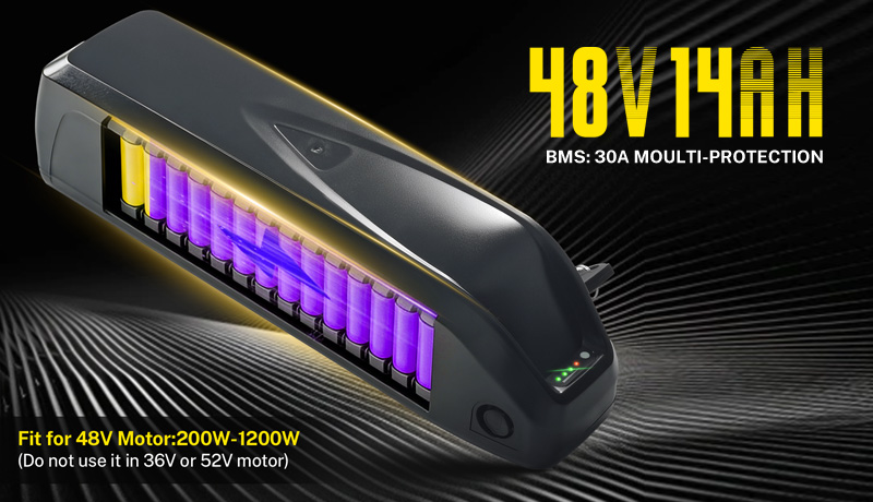 48V 14Ah Lithium Ion Ebike Battery: The Ultimate Replacement for RAD Power Bikes & Hailong External Batteries