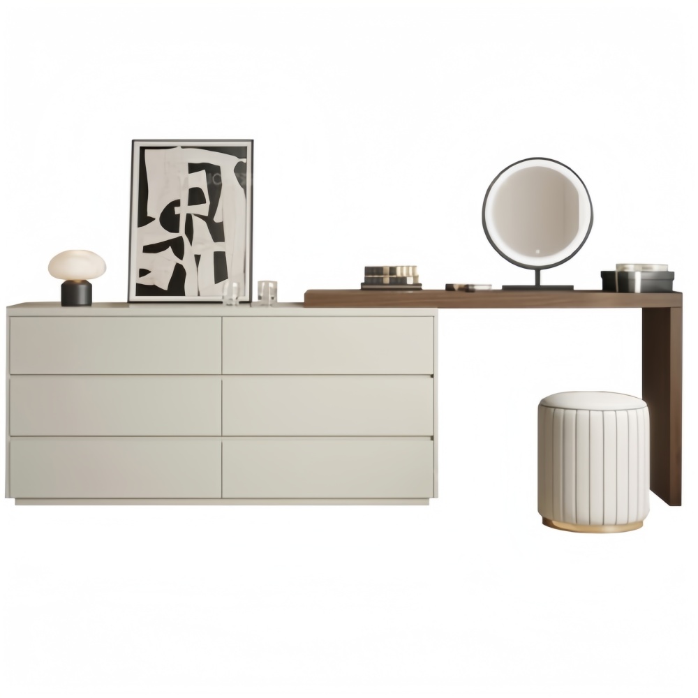 Bedroom dressing table storage cabinet combination multifunctional dressing table dressing combination