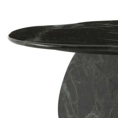 Black Rose Marble Alien Coffee Table