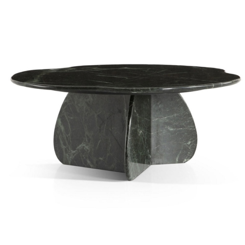 Black Rose Marble Alien Coffee Table