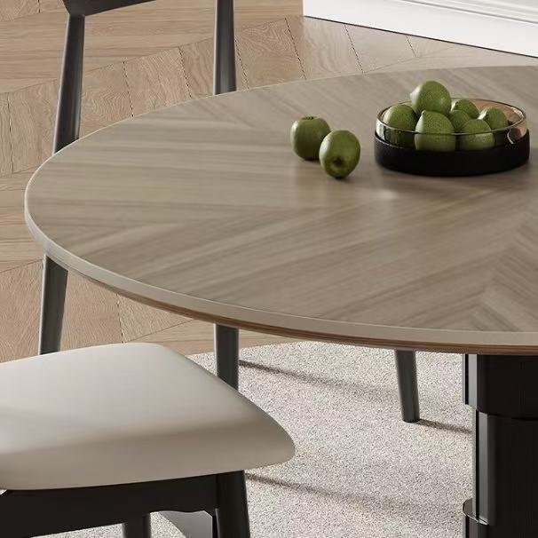 Small French retro style circular dining table
