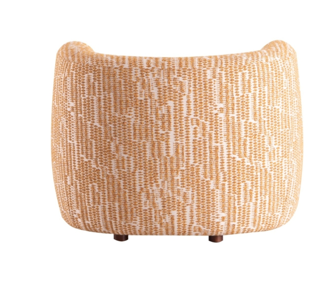 Fabric soft armchair: a home item that combines comfort and aesthetics