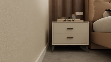 Double drawer storage cabinet: practicality and elegance in modern bedrooms