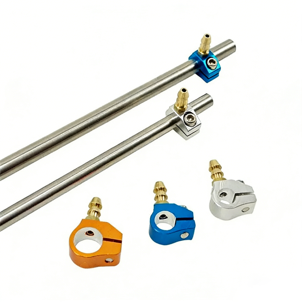 1Pc Fixed Wing Copper Pipe Filler Clip  Ship Shafting Copper Pipe Filler Clip Filler Nozzle For RC Boat Accessorie