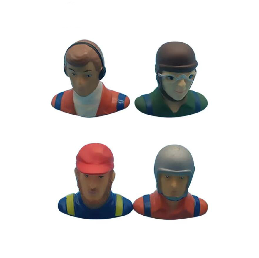 1 Pc 1/10 Scale Pilots Figures Toy Model  For RC Plane Accessories Hobby Color Green Orange Blue