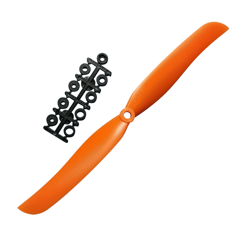 10 Pcs 2 Blade Propeller 5030 6030 7035 8040 8060 9050 1060 1160 Direct Drive High-Speed Pro Color Orange Rc Accessories