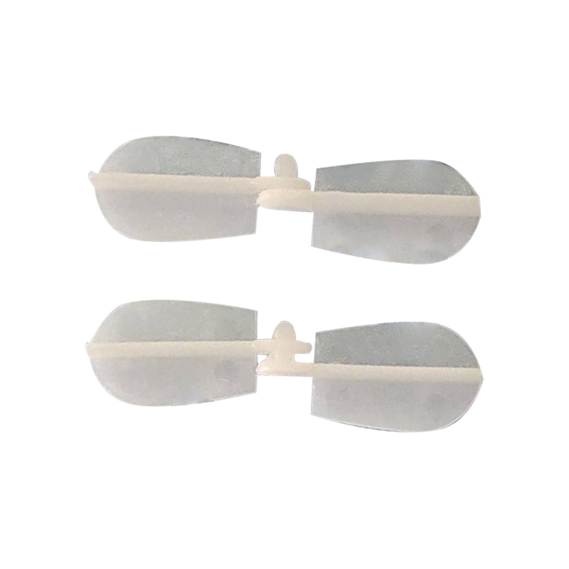 RC Model Aircraft Micro Multi-use Hinge HY008-012 White Plastic Pinned Hinges For RC Glider Fixed Wing Airplane DIY Accessories 008-01201 / 008-01202