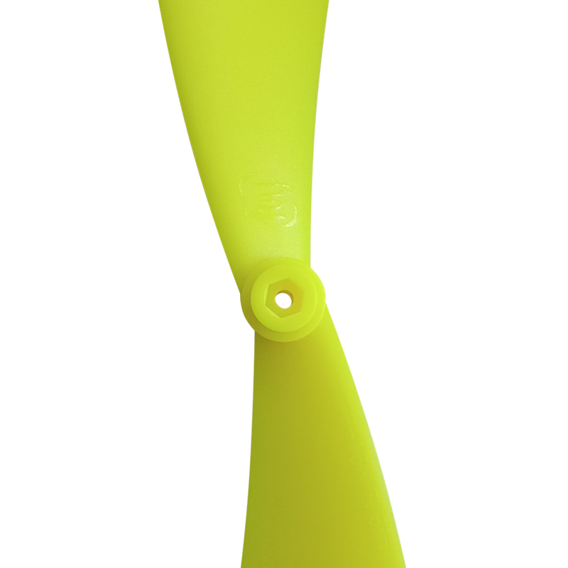 10Pcs Electric Motor Propeller 8043/8060/9047/9048/9070/1047/1080/1147/1180/1280/1365/1410/1575 For RC Airplane Yellow Color