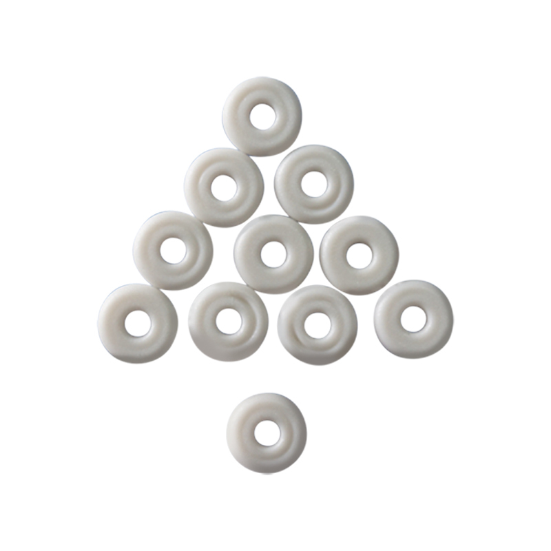 50pcs Nylon Flat Washers, White Plastic Insulation Washers Screw Bolt Spacers, Electrical Insulating Sealing Gasket Fastener Hardware