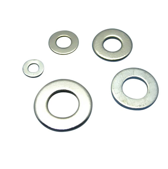100pcs 2#-10# Metal Flat Washers Plain Gasket Hardware For RC Aircraft Drone Model Fasteners