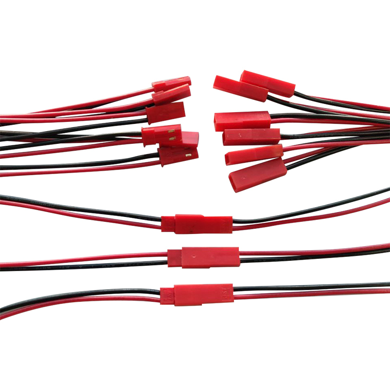 2Sets Battery Leads 22# 350mm / 24# 100mm JST Power Cable Wire For RC Model Aircraft Battery Connection Accessories