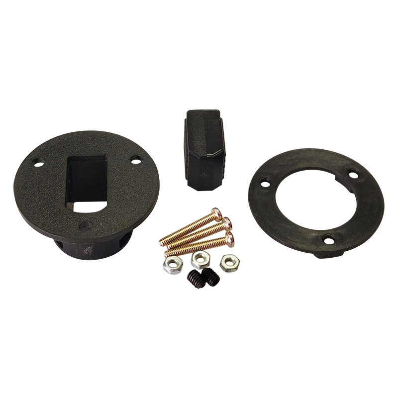 4Sets T‑Style Plugs Housing Black Plastic Connector Shell With Screws And Nuts Without T Plugs For RC Model Aircraft Battery Power Accessories
