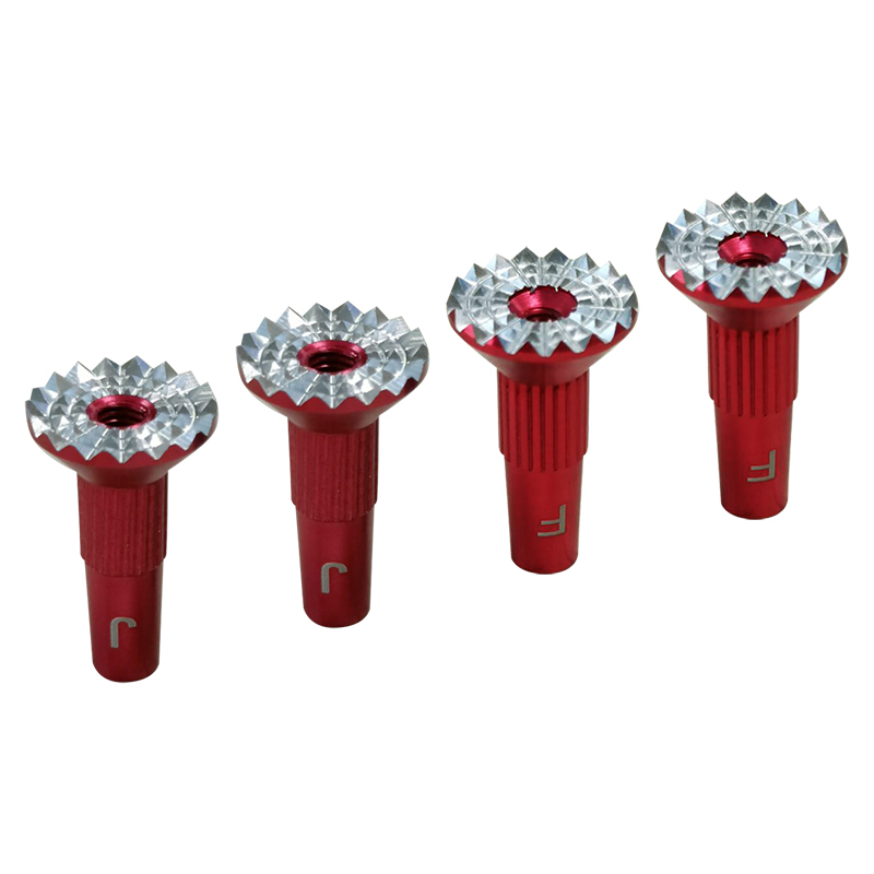 1set Mushroom Control Sticks Anti Slip Joystick Ends M3 M4 14mm Outer Size For JR FUTABA RC Transmitter