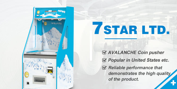 Avalanche Coin Pusher Mchine