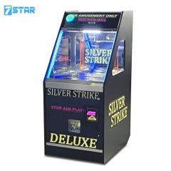 Coin Quarter Pusher Machine with Bill Changer