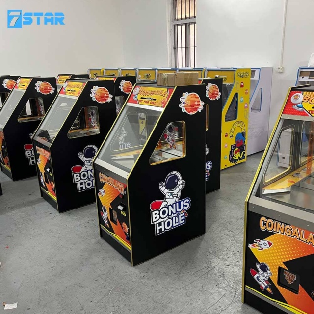 Coin Quarter Pusher Machine with Bill Coin Changer