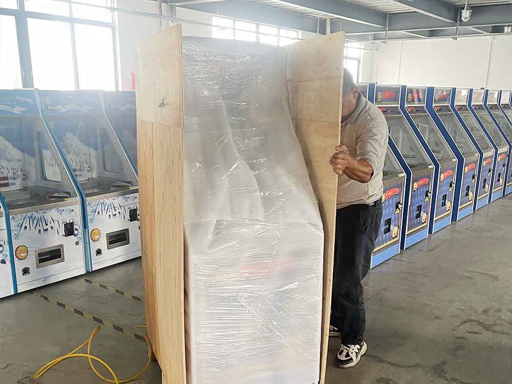 Secure Wooden Crate Packing