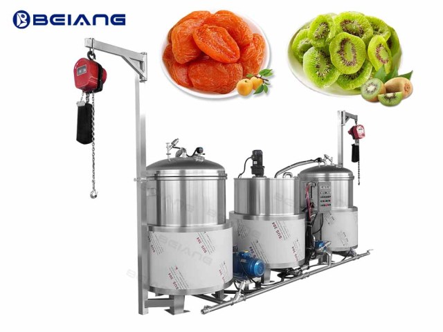 Vacuum sugar soaking machine