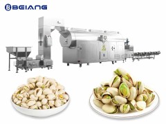 Pistachio roasting production line