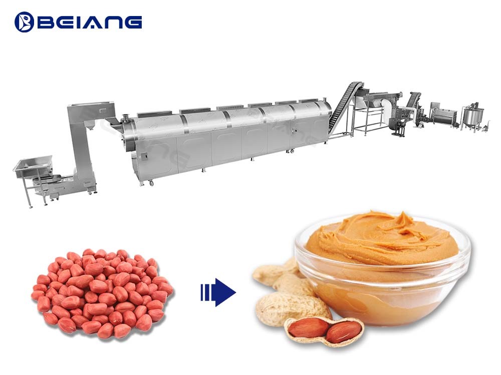 peanut butter production line
