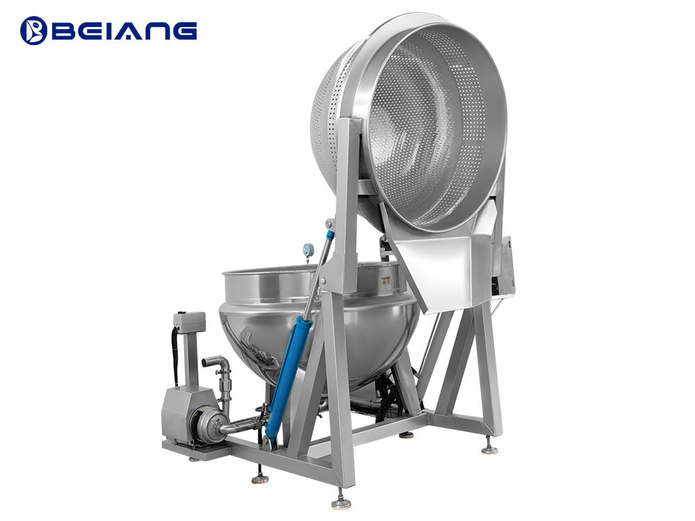 tilting basket jacketed kettle supplier