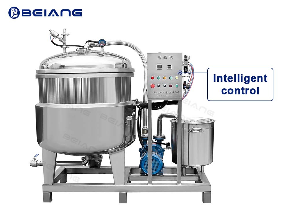 Intelligent vacuum sugar dipping pot