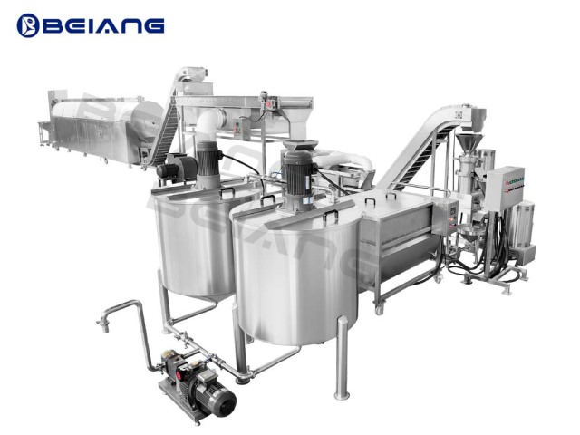 peanut butter processing machine