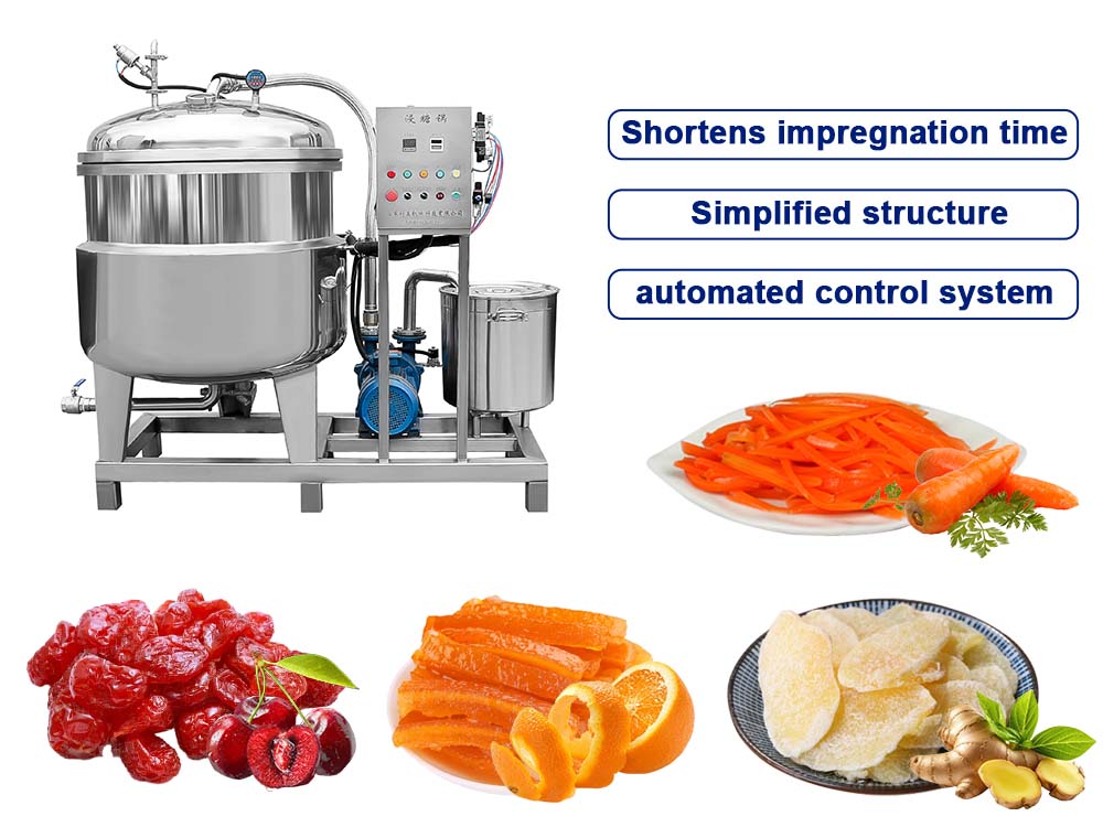 Small Scale Vacuum Sugar Soaking Machine Supplier