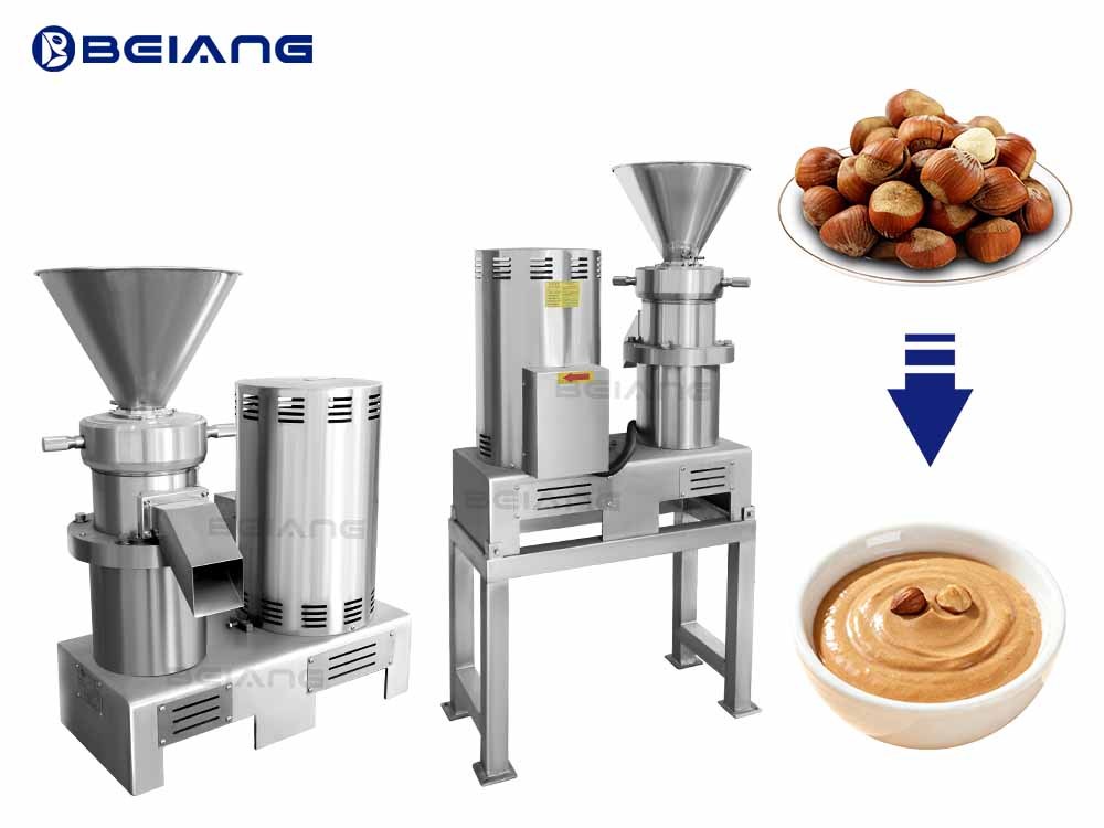 Hazelnut butter grinding machine manufacturer