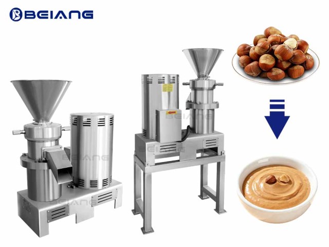 Hazelnut butter grinding machine manufacturer